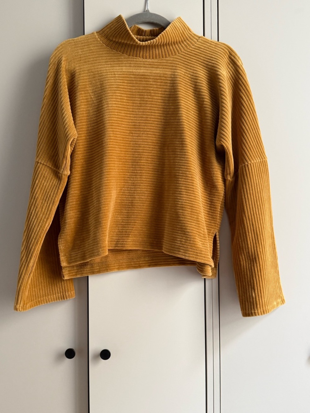 Madewell Ribbed Mock Neck Sweater